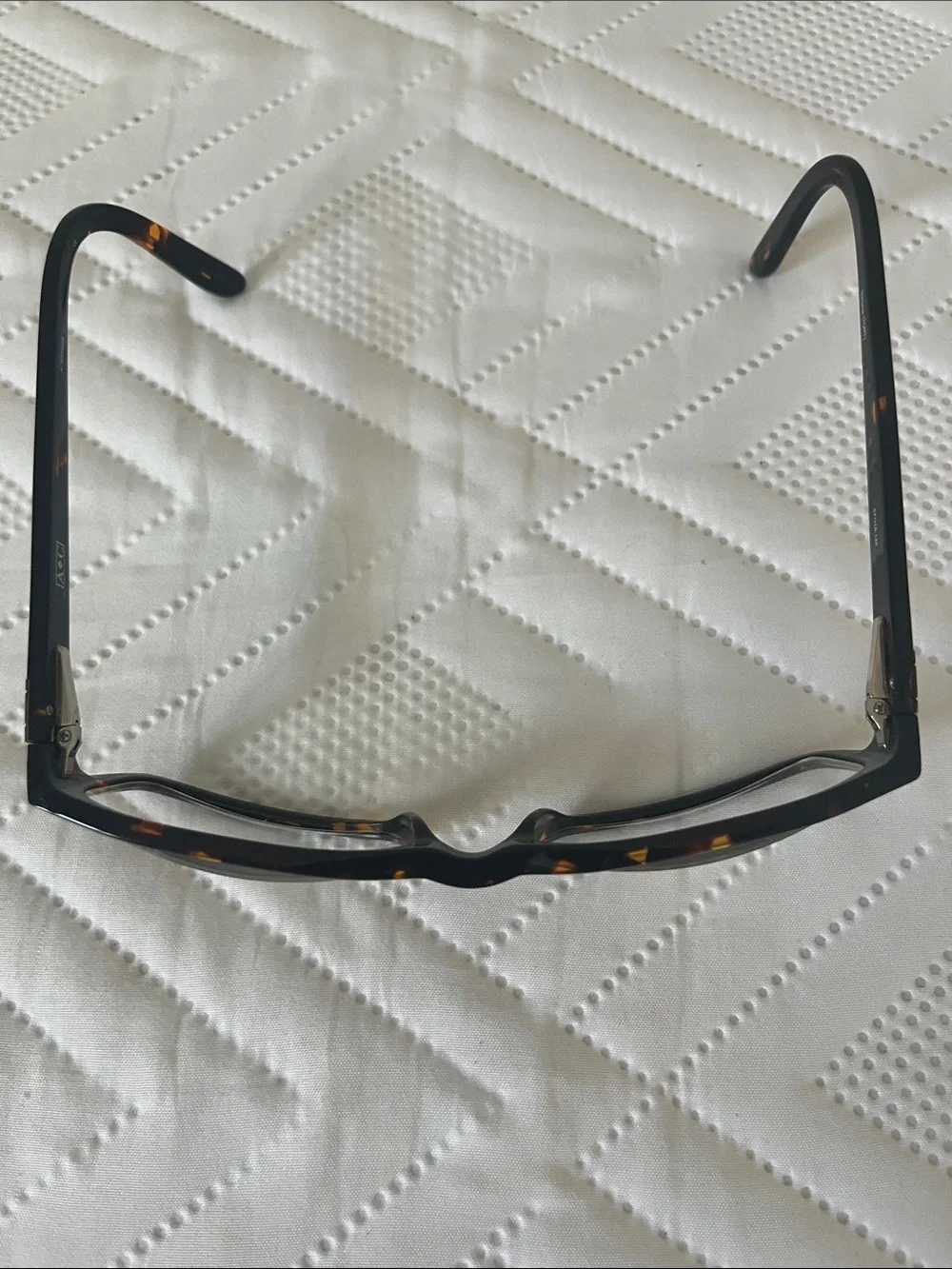 Rectangular Tortoiseshell Eyeglass Frames - Classic Brown/Black